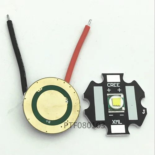 Driver add T6 LED Cree XM-L T6 10W холодный белый 6500k светодиодный светильник+ T6 L2 DC 3,7 V 2.5A XML светодиодный диммер драйвер для DIY - Испускаемый цвет: Driver add T6 LED