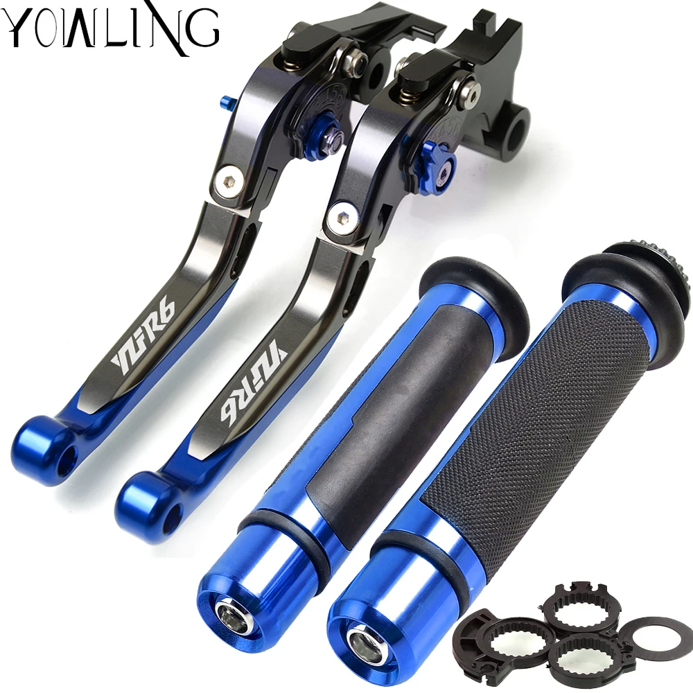 D Для YAMAHA YZFR6 YZF-R6 YZF R6 1999 2000 2001 2002 2003 2004 мотоциклетные Регулируемые сцепные рычаги Руль управления для рук - Цвет: D