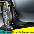 Брызговики для Citroen Elysee C-Elysee 2013 -on, брызговики, брызговики, переднее заднее крыло 2014 2015 2016 2017 2018 2019