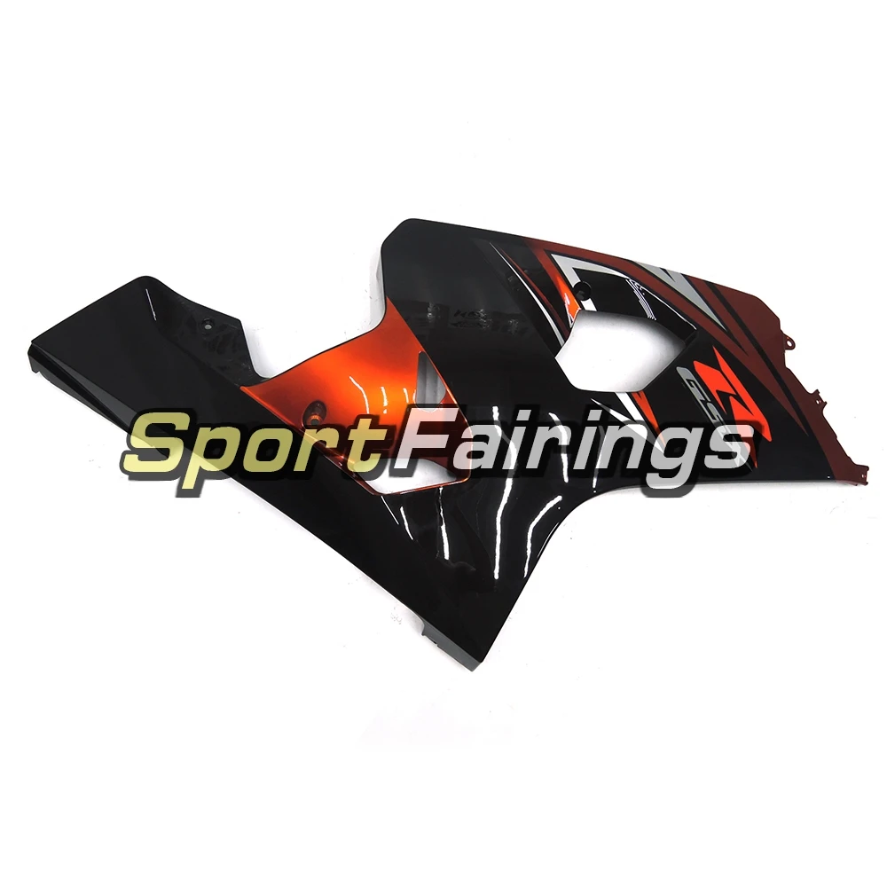 ABS Injection Motorcycle Fairing Kit For Suzuki GSXR600-750 GSXR750 K4 04-05 Year 2004 2005 Black Orange Sportbike Cowlings New |