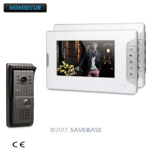 HOMSECUR 7 &quotHands free видео дверной телефон домофон с удобным дизайном режим отключения