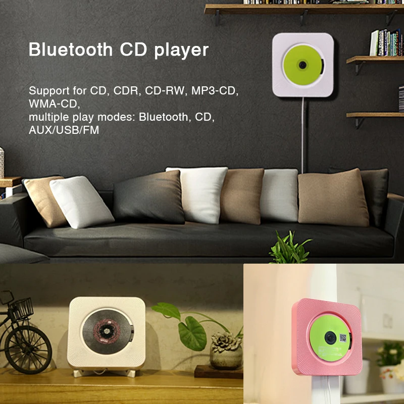 Bluetooth плеер TRANSCTEGO подвесная коробка для дома антенна обучение fm радио динамик