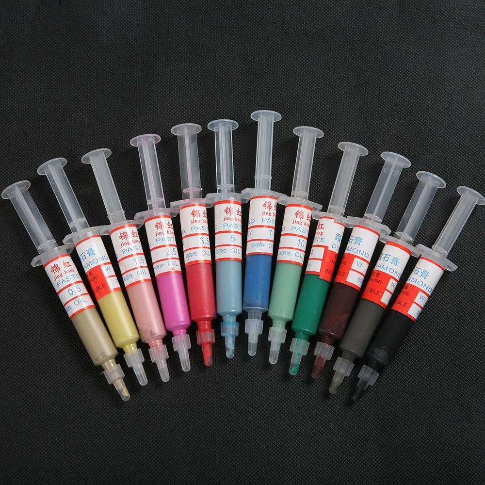 Шприц зернистость 320 маслорастворимая алмазная шлифовальная паста