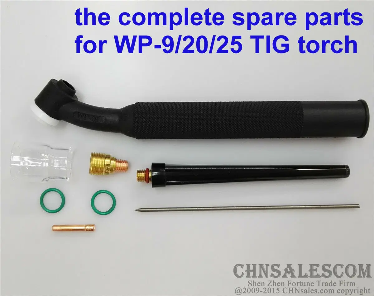 CHNsalescom 7 шт. газовая линза для сварочной фонарь ЛКИ TIG комплект из чашки #12 Pyrex