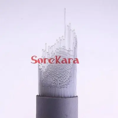 500 шт. 200 мм Стеклянная капиллярная трубка с температурой плавления 0 9-1 1