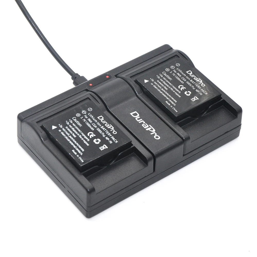 Двойное USB зарядное устройство для CGA-S005 CGA S005 CGAS005 батарея Panasonic DMW-BCC12 FX9 FX10 FX12 FX50 FX150