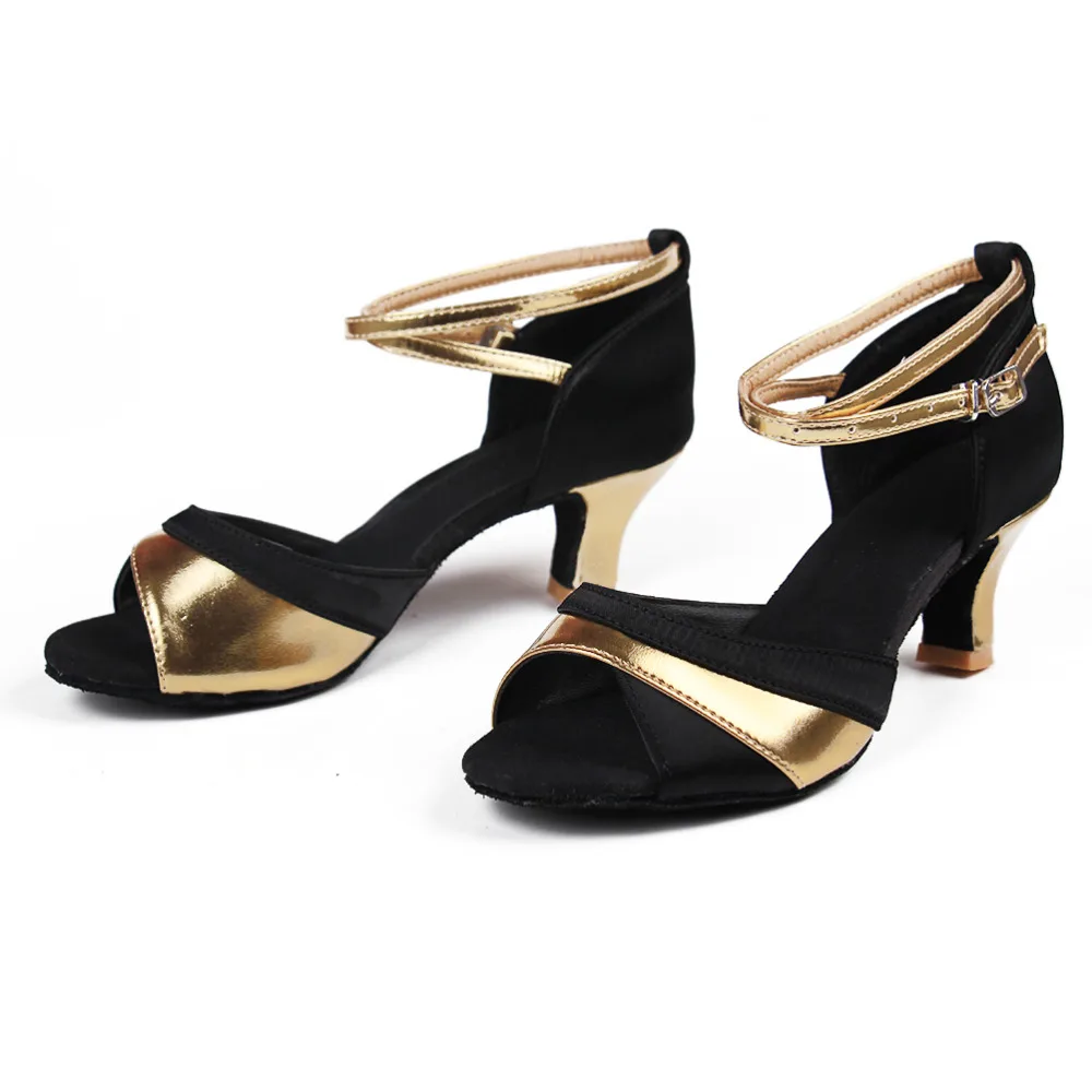 Женская обувь для латинских танцев 3 цвета бальные туфли танго на каблуке 5 см|dance