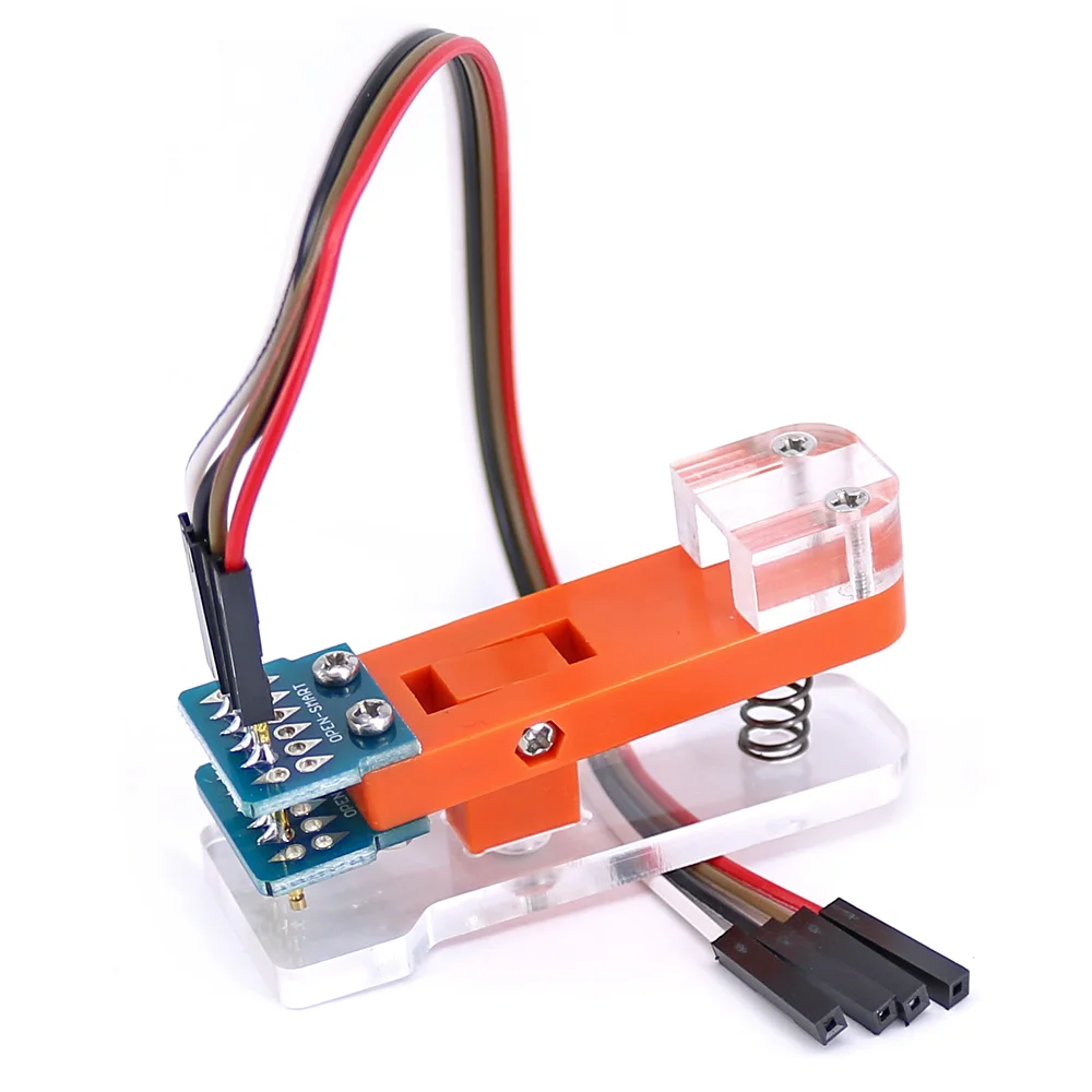 Открытый-умный UART IEC oled-модуль испытательный инструмент PCB испытательный прибор 1x4P 2,54 мм Шаг позолоченный зонд