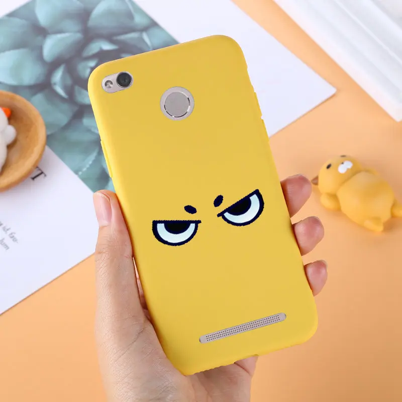 17 Чехол для телефона Lamocase для xiaomi redmi 3S 4X 4A, желтый чехол, забавный банан, милые Чехлы для redmi 5, 6, 6A, 7, NOTE, 7 PLUS, чехол - Цвет: 17