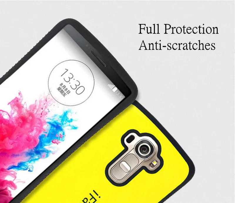 Модный силиконовый чехол для LG G4 Мягкие TPU ПК Гибридный милые тонкие тонкая талия