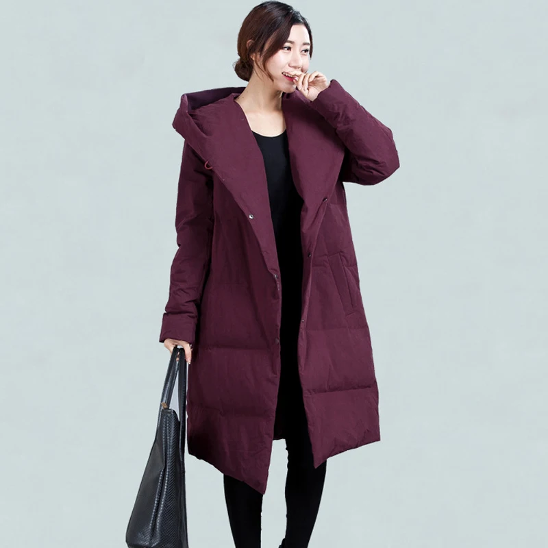 Женское зимнее длинное пальто с капюшоном размеры M/L/XL|xl women|xl sizexl 2 |