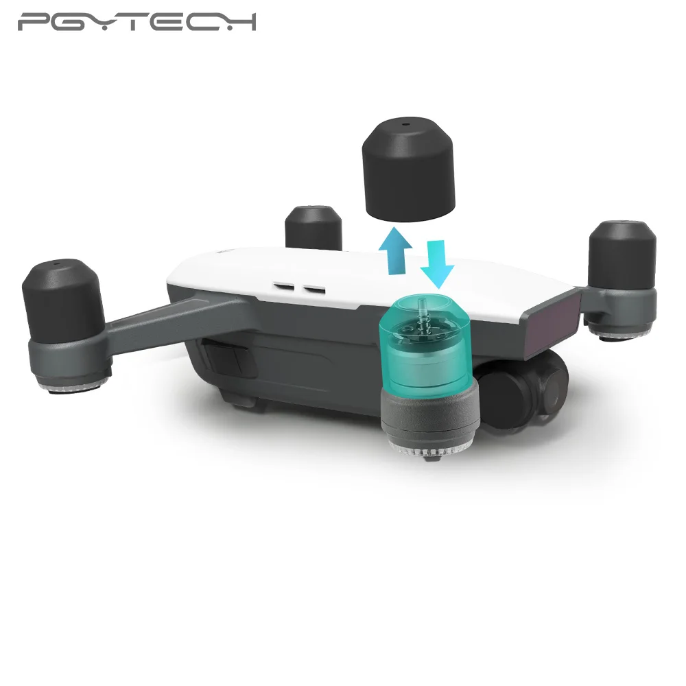 PGYTECH Motor cap+Propeller holder+Remote Controller Clasp+Gimbal protector+Control Stick Protector+Hand Guard For DJI SPARK |