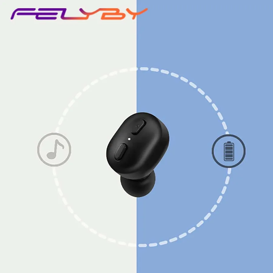 FELYBY Bluetooth 5 0 беспроводные наушники мини bluetooth-гарнитура стерео usb зарядка для