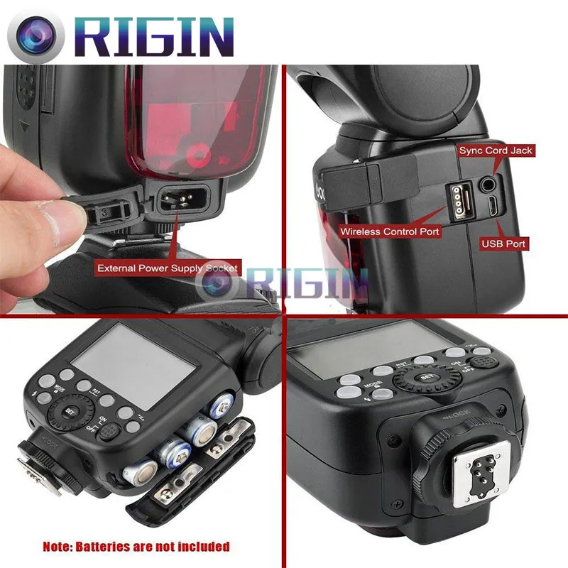 Godox TT685C вспышка 2 4 ГГц беспроводная передача + E TTL II автовспышка (GN60