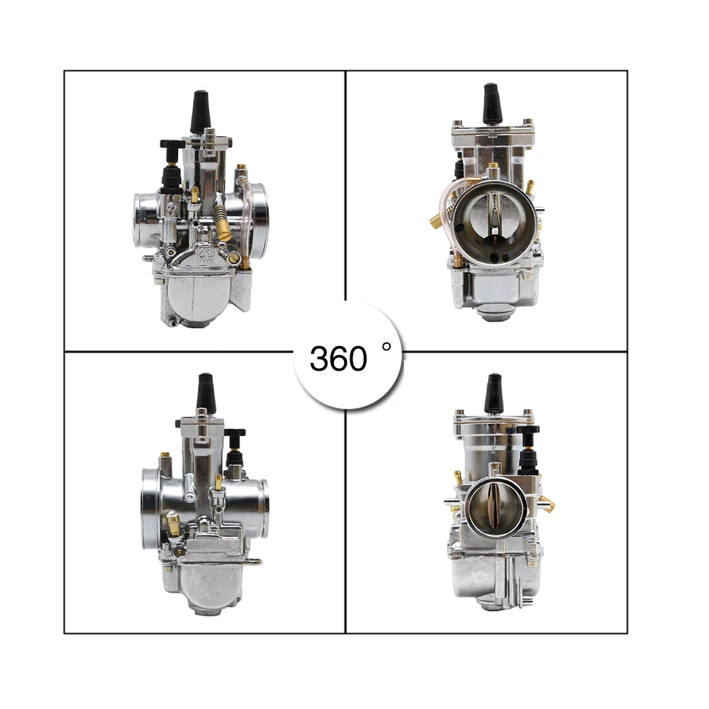 Универсальный карбюратор ZSDTRP для мотоцикла 28 30 32 34 мм PWK Mikuni Model 100 300cc скутера