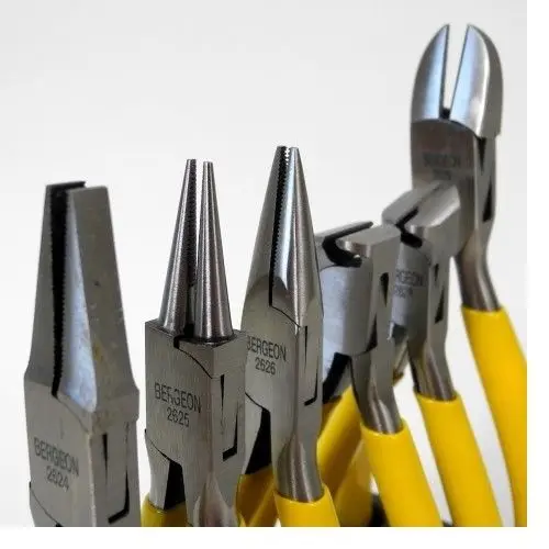 Bergeon 6283 Лот 3 Dentele Plieurs & фрезы ювелирные Horlogers HP6283|Ремонтные инструменты и