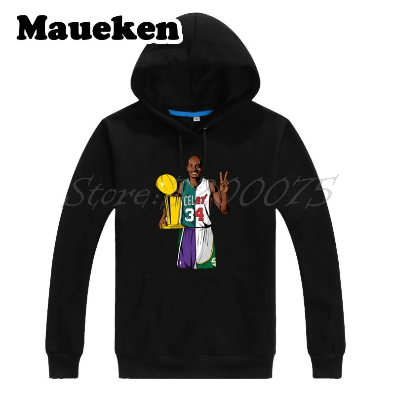 Мужские толстовки с капюшоном Legend #20 34 Walter Ray Allen Jr. В отставке 4 команды 2 чемпионов