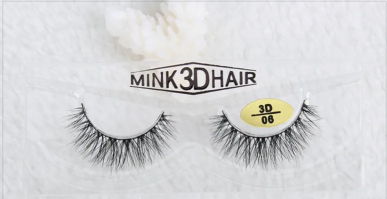 Free Shipping 3pcs/lot RMZ26 100% real siberian 3d mink fur strip false eyelash long individual eyelashes lashes extension | Красота и