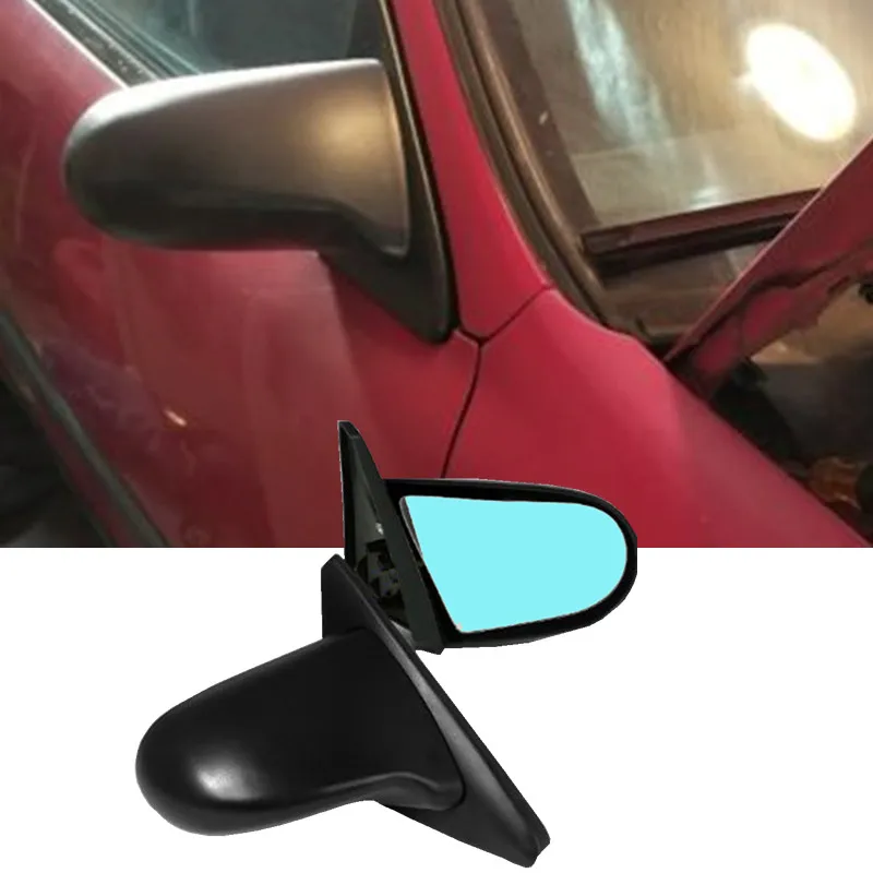Боковые зеркала SPN черные (ручные) ABS 1996 1995 EG 2000 EX 4dr (подходят для Honda Civic)|Зеркала и