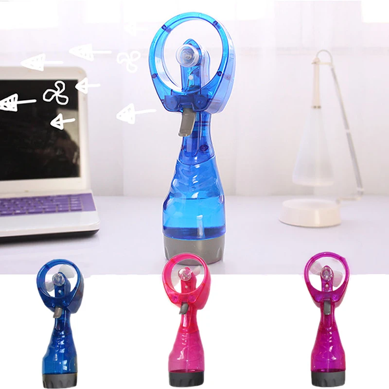 Мини вентилятор для пляжа летний охлаждающий путешествий ручной тумана воды