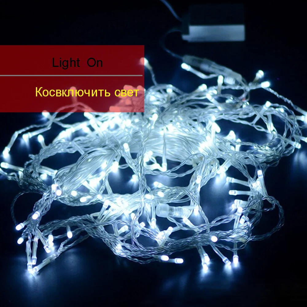 

1.65*0.5m 48Led Holiday lights with controller Waterproof ice bars Led Light string AC Plug christmas wedding fairy decoration A