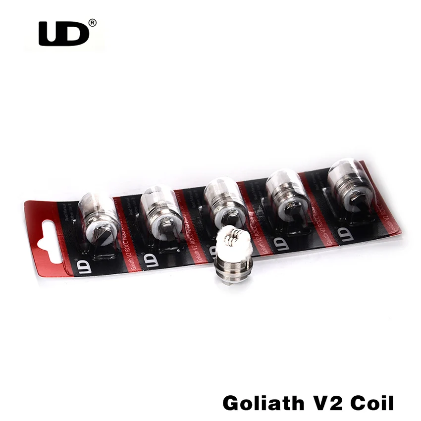 Распродажа на прошлой неделе! Оригинальный UD goliath V2 катушкой 0 2 Ом/V2 Ni200 0.15ohm