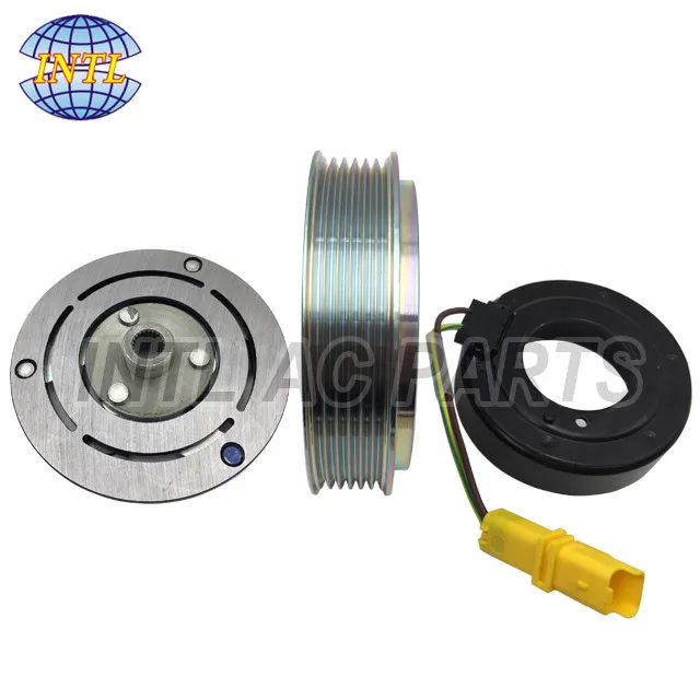 Sanden SD6C12 1363 1351 1364 1355 1367 Авто A/C AC Компрессор сцепления шкив Комплект для peugeot 207 307 408 Citroen C2 C4 9671216280