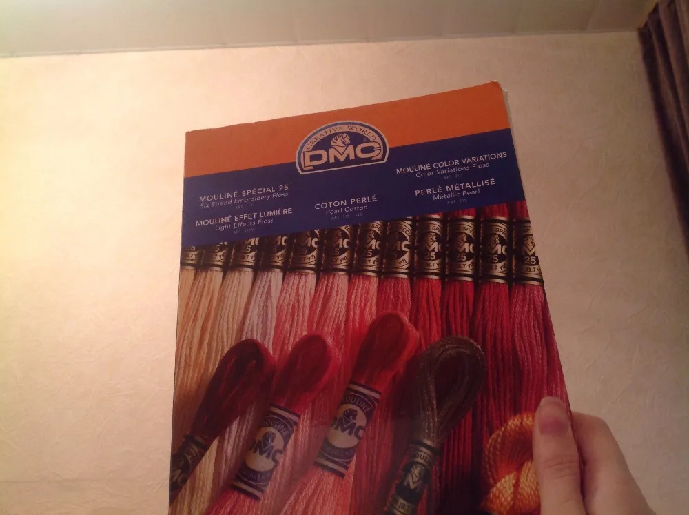 

DMC threads 12USD For 20 pcs original DMC cotton thread,true and real DMC cotton floss,full colors,free shipping
