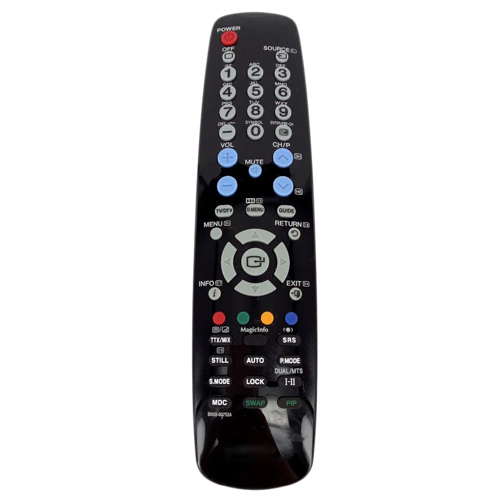 Используется оригинальный BN59 00752A пульт дистанционного управления LCD TV для Samsung