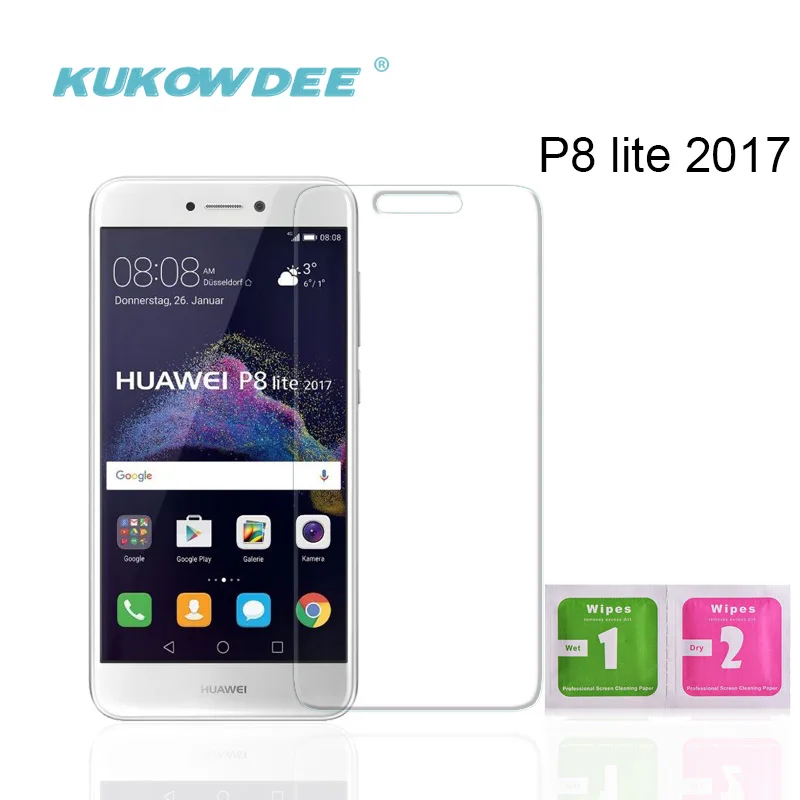 Закаленное стекло 9H для Huawei P8 P9 P10 lite 2017 2 3 4 шт./лот защитная пленка экрана