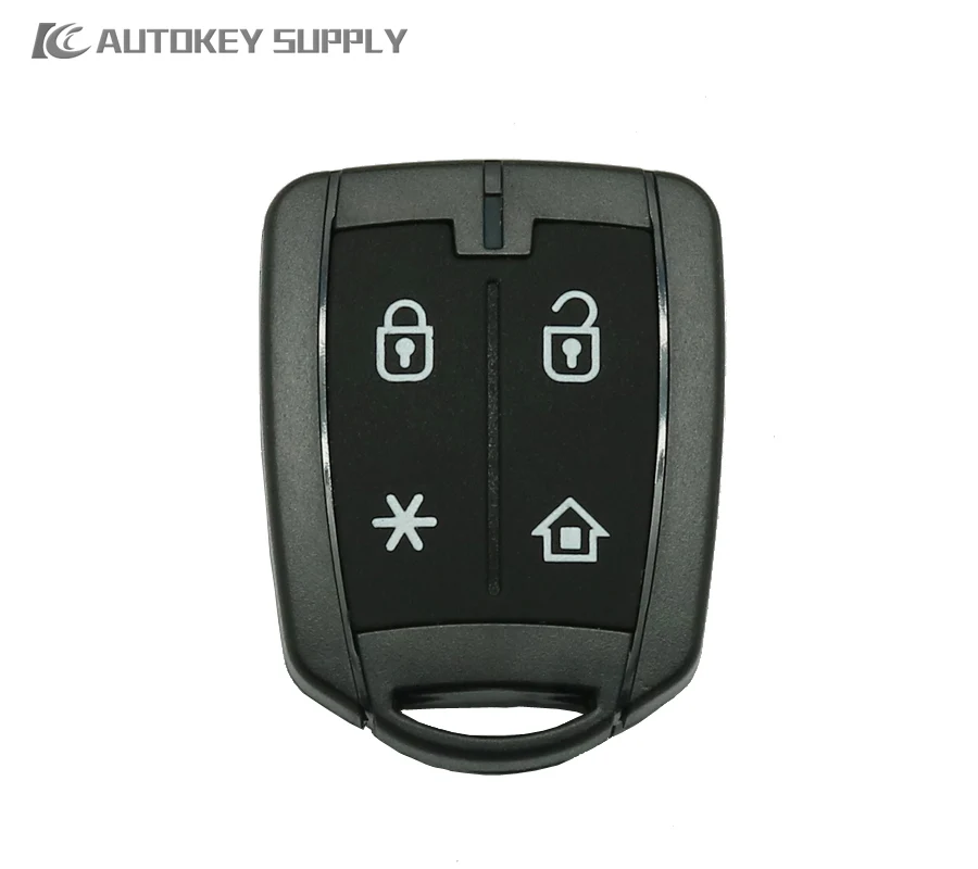 AKBPS102 AUTOKEYSUPPLY охранная сигнализация 4 кнопки управления PX42 корпус с батарейным