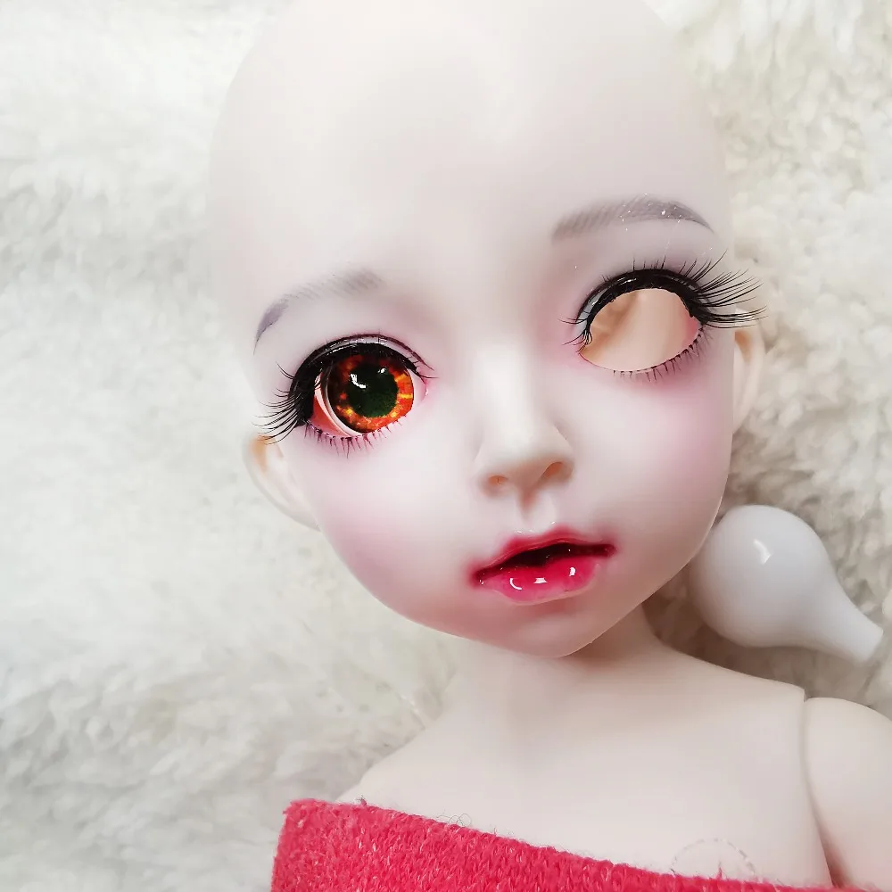 Новинка 1 пара акриловых желтых деревьев DIY BJD Eyes 12 мм 14 16 18 20 22 давление sd msd 1/3 1/4 1/6
