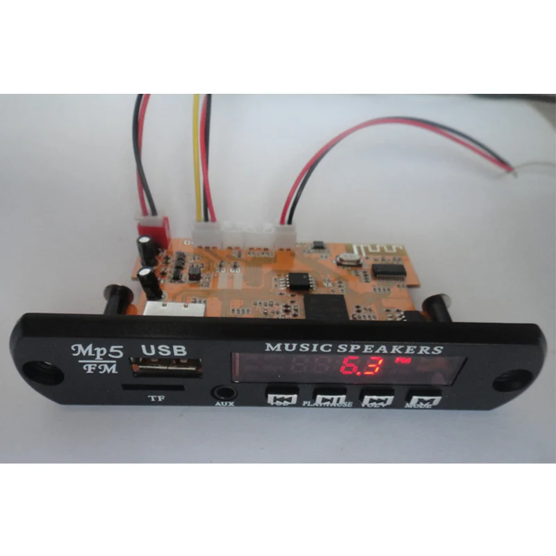 Аудио Видео Bluetooth модуль DAC DTS/AC 3/APE/WAV Car MP4 MP5 USB TF карта плеер DIY динамик