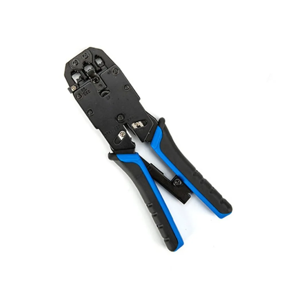 Профессиональный 4 P/6 P/8 P RJ-45 RJ-22 RJ-11 модульный обжимной инструмент сети