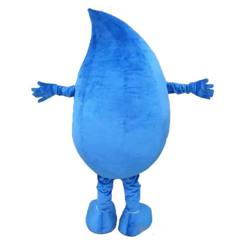 

Factory direct sale adult blue Water-drop Mascot costumes Fancy dress Cartoon Costumes Free shipping