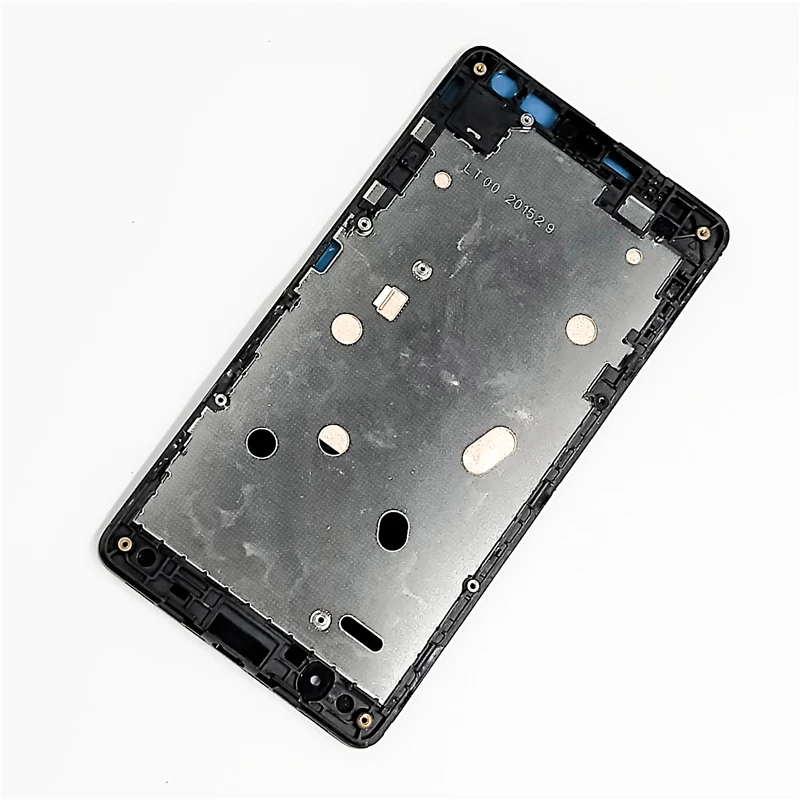 5 дюймов для Nokia Lumia 535 Rm 1090 передняя рамка Корпус чехол средняя пластиковая
