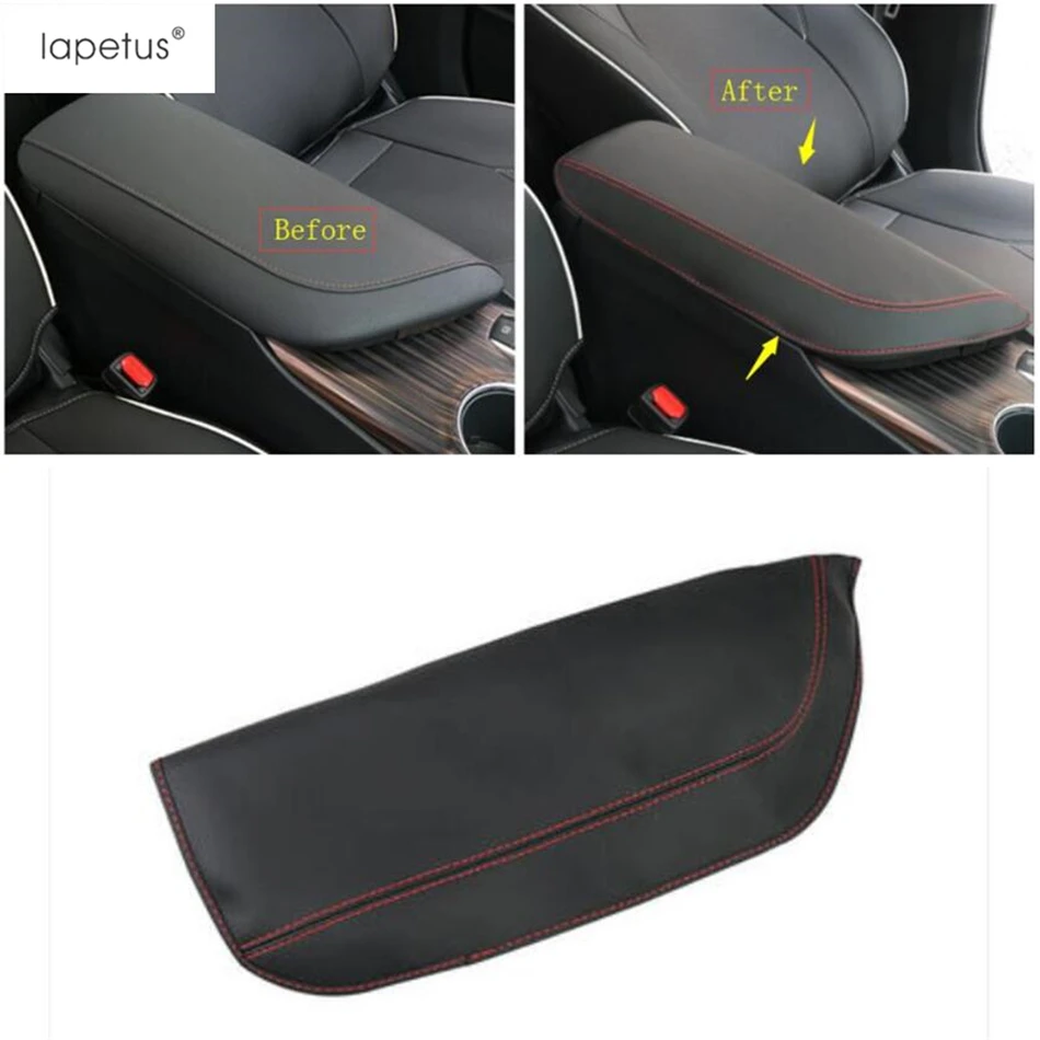 Аксессуары Lapetus подходят для Toyota Camry- черная центральная консоль сиденье подлокотник коробка защитная накладка литьевая крышка комплект отделка