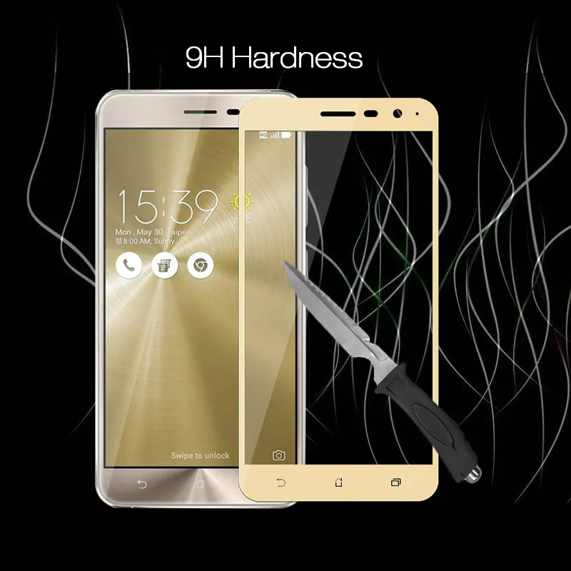 3D закаленное стекло для ASUS ZenFone 3 5 2 дюйма ZE520KL полноэкранная Взрывозащищенная