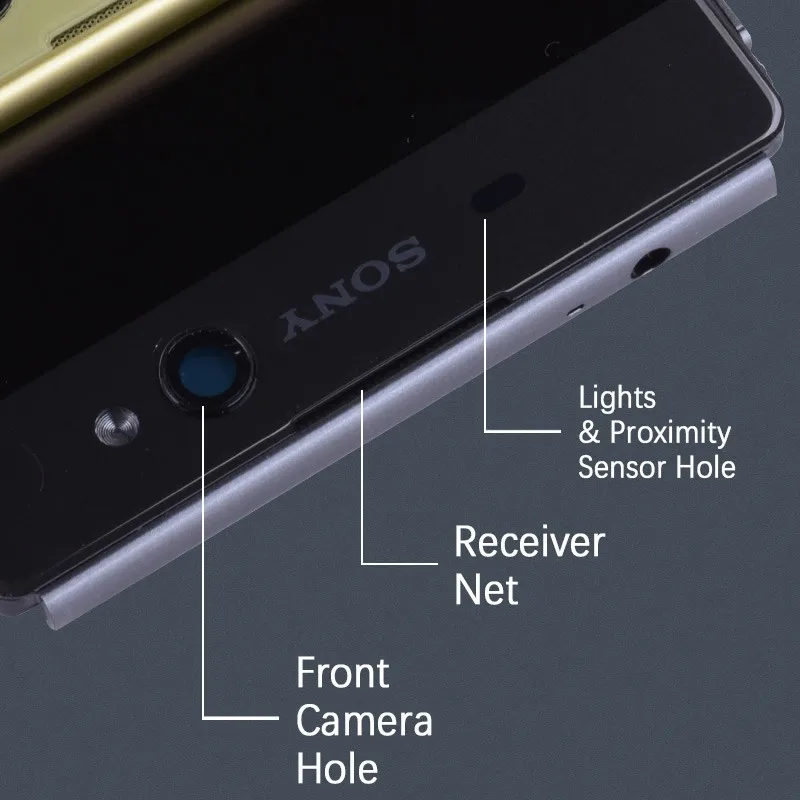 Дисплей для SONY Xperia XA Ultra LCD F3211 F3212 в сборе с тачскрином на рамке черный белый золотой