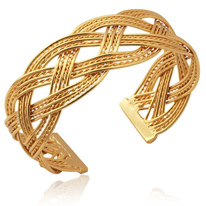 Классический браслет с прокруткой золотого цвета регулируемый размер модные