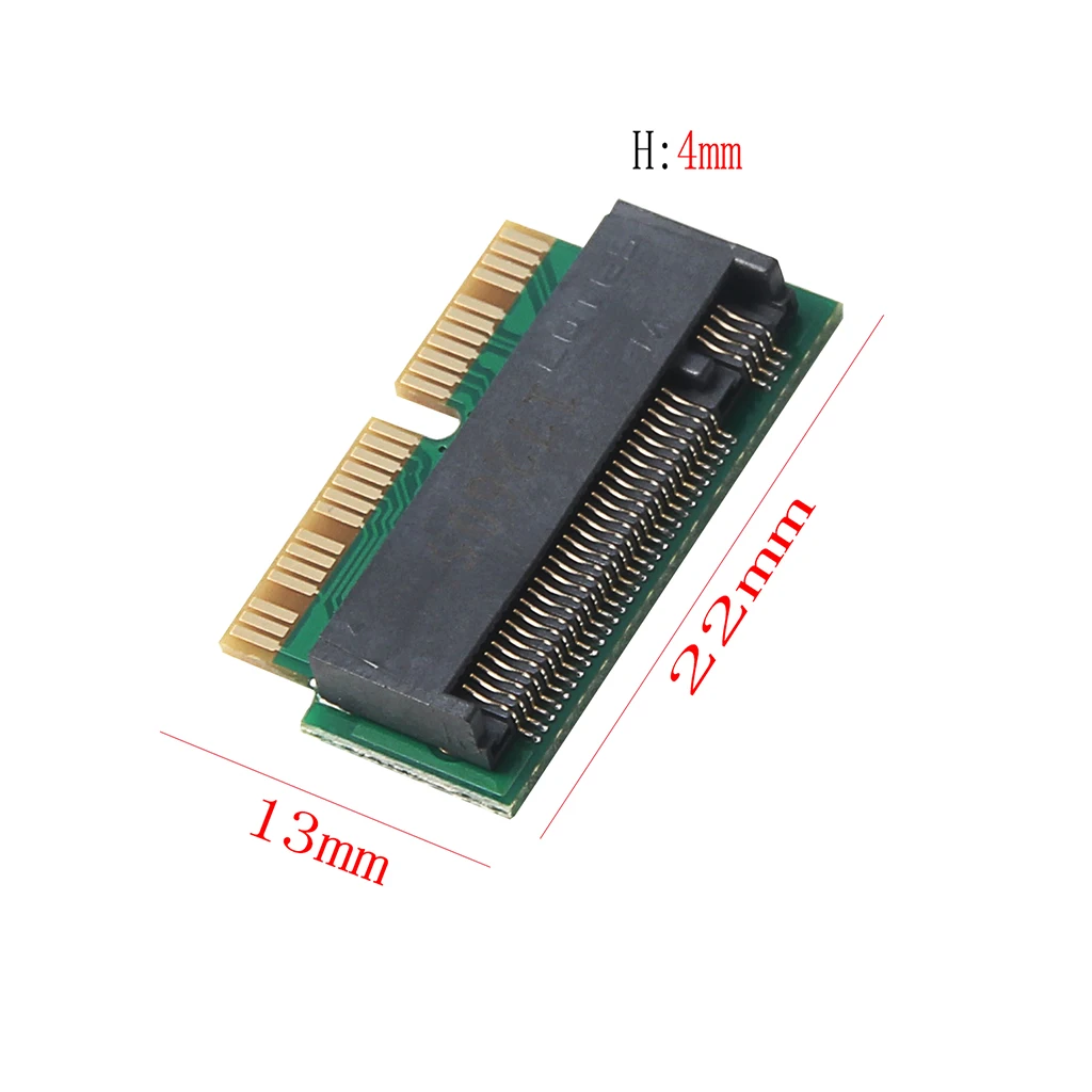 NEW Add On Cards NVMe PCIe M.2 M Key SSD Adapter Card for Macbook Air 2013 2014 2015 Expansion For Pro Retina A1398 | Компьютеры и