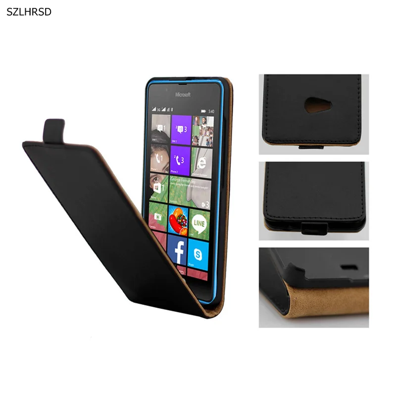 Новый стильный Вертикальный кожаный чехол-книжка чехол для телефона Nokia microsoft lumia