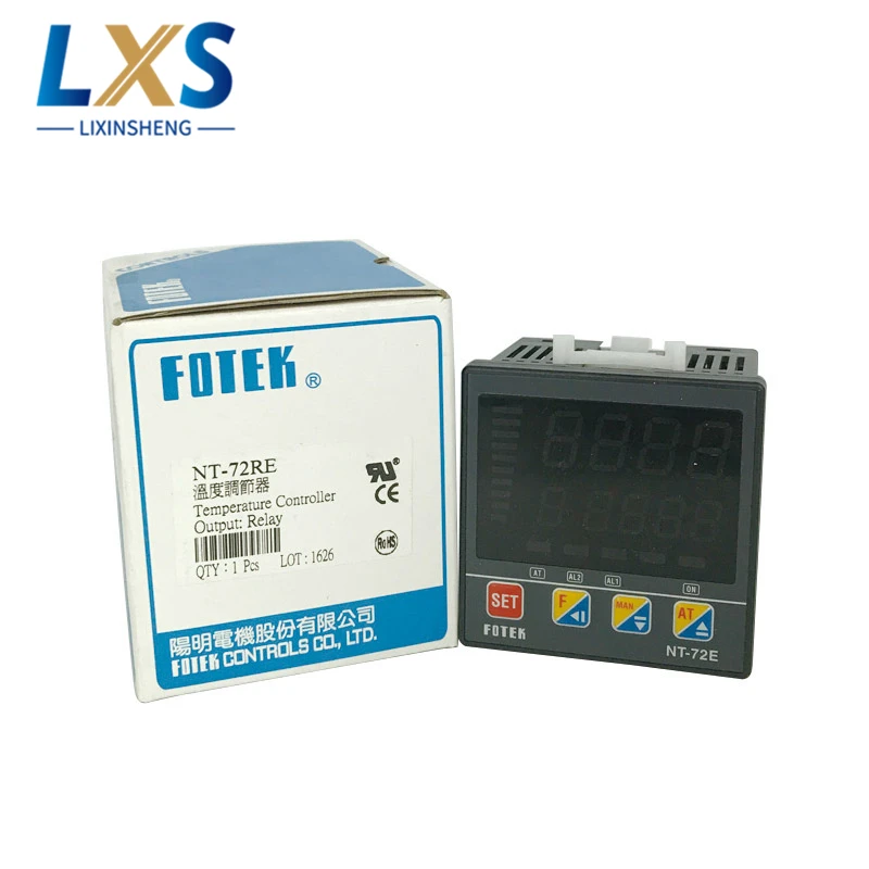 

FOTEK NT-72RE PID Digital Intelligent Temperature Controller Thermostat Regulator For Chemical