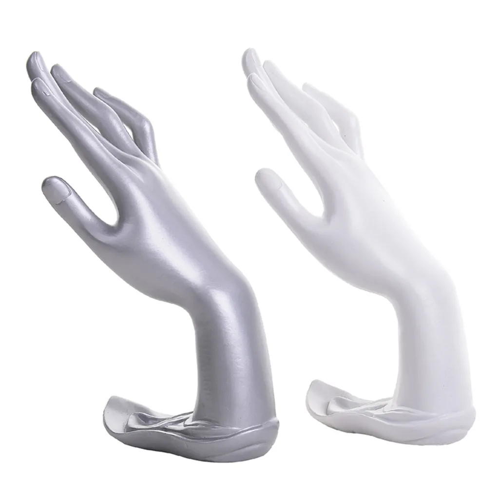 Смолы ручной украшения для пальцев дисплей Кольца Браслеты Ожерелье декор