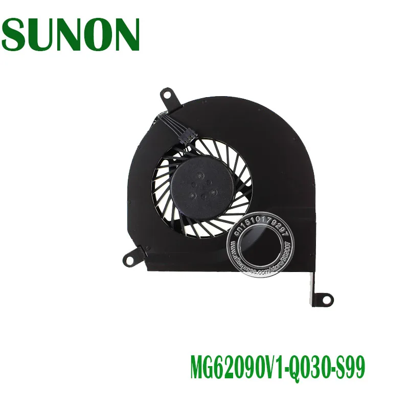 SUNON MG62090V1-Q030-S99 5 в 1,1 Вт охлаждающий вентилятор для Apple MacBook Pro 1" MB470 MB471 MB985 MB986 A1286 охлаждающий вентилятор