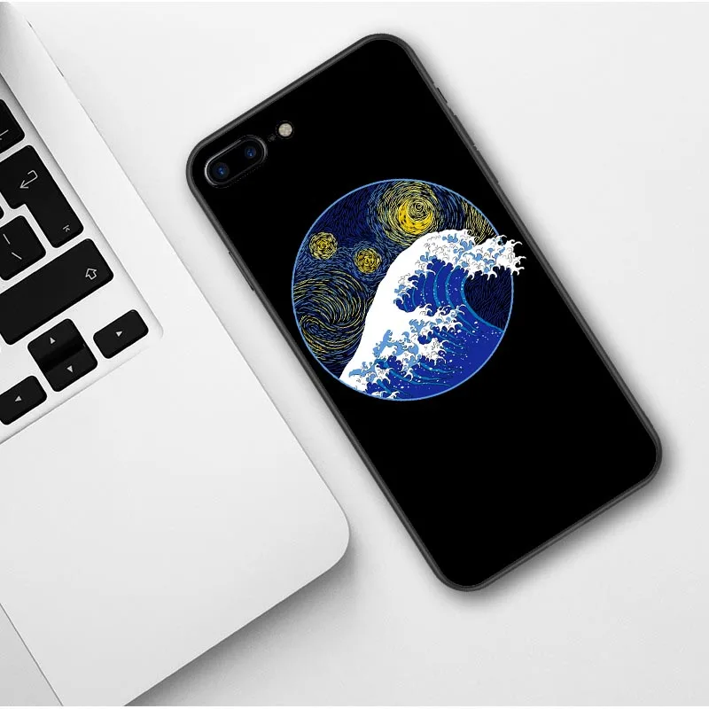 Звездный чехол с ночным мотивом чехол для iPhone 11 Pro Max 5S SE 6s 7 8 plus X XR XS Max Роскошный чехол