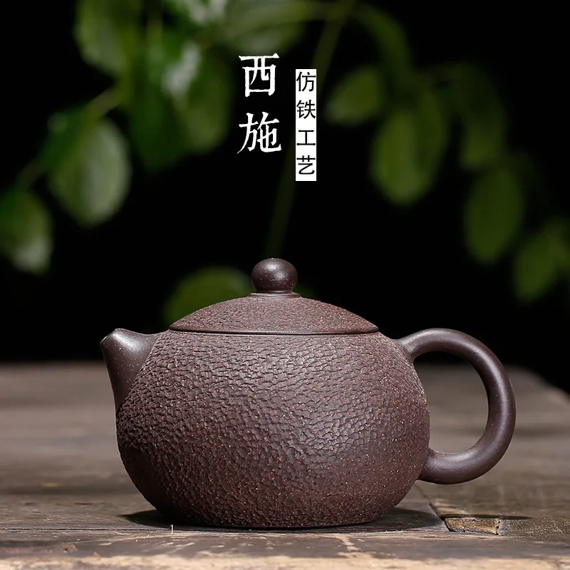 

Pure manual recommended imitation xi shi pot of run of mine ore iron black mud zhu yixing tea wholesale agent delivery