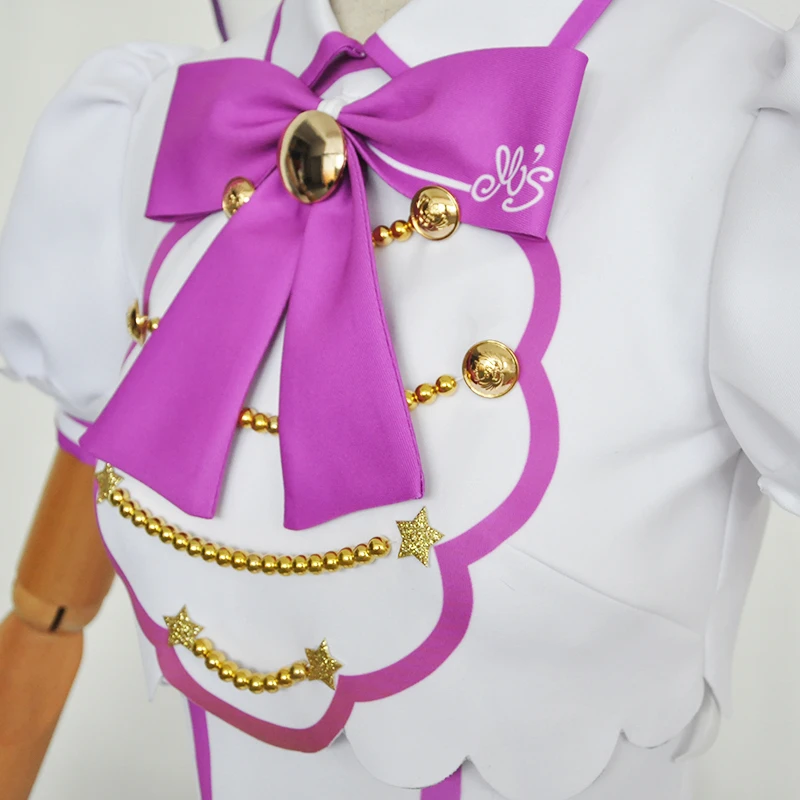 Аниме Love Live Косплей аркадная игра 4 го поколения Nozomi Tojo карнавальный костюм