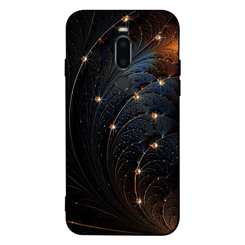 Роскошный силиконовый чехол для Meizu X8 блестящий со стразами задняя крышка M8 Note 8