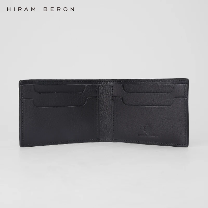 Кошелек Hiram Beron мужской из кожи под заказ бумажник искусственной растительного